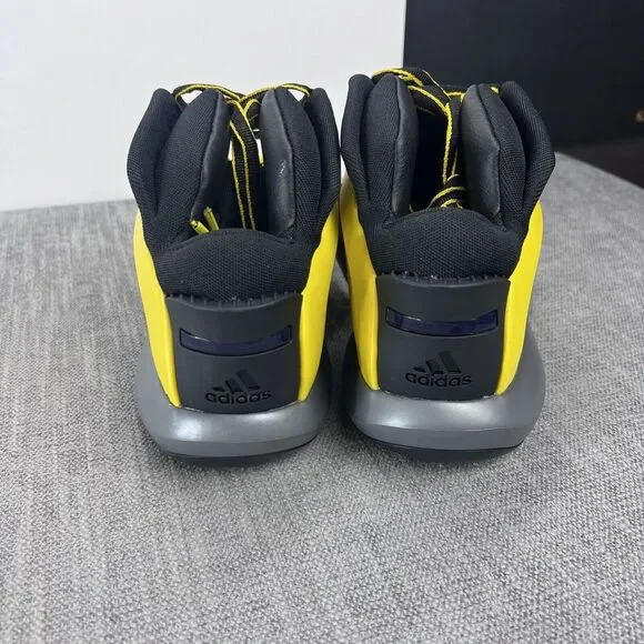 adidas Crazy 1 Sunshine Kobe Bryant Basketball Shoes GY3808 Men's Size 9.5